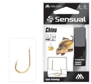 gotowe przypony MIKADO Sensual Chinu nr 12 G / 0,16mm / dł.70cm / op.8 szt.