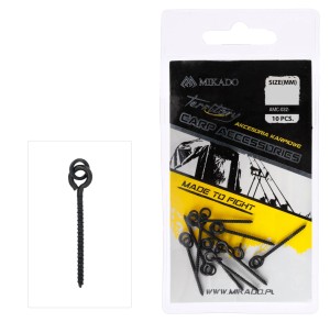 wkręt do kulek proteinowych z kółkiem  MIKADO 13mm / op.10szt.