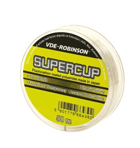 żyłka przyponowa SUPER CUP ROBINSON dł.50m / 0,190mm 