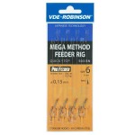 Przypon VDE-R z quick stop Mega MF 503BN rozm. 8 / plecionka 0,12mm / op.8szt. / dł.10cm