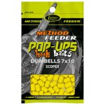przynęta LORPIO Hook Baits Pop-up Dumbells 7x10mm / op15 gr. / Scopex