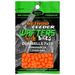 przynęta LORPIO Hook Baits wafters dumbells 7x10mm / op.15gr./ Pomarańcza Czekolada