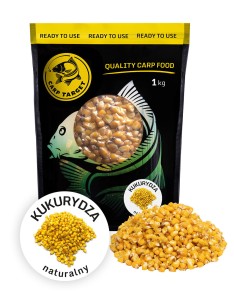 kukurydza wędkarska CARP TARGET Naturalna op.1kg 