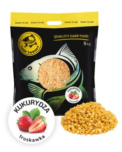 kukurydza wędkarska CARP TARGET Truskawka op.5kg 