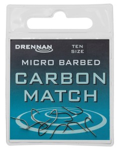 haczyki DRENNAN Carbon Match op. 10 szt / nr 16