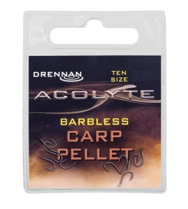 haczyki Acolyte Carp Pellet DRENNAN op.10 szt./ nr.12 / bezzadziorowe