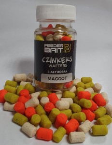 Waftersy "Czinkers" Feeder Bait - Maggot / Biały robak op.60ml 