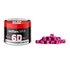 6D Wafters MFA MATCH PRO Duo Strawberry-Halibut  6x6mm / op.20g
