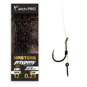 przypony Method Feeder Spike M19  MATCH PRO nr.14 / 0,20mm / op.8szt