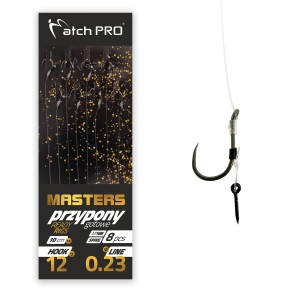 przypony Method Feeder Spike M16B  MATCH PRO nr.12 / 0,23mm / op.8szt