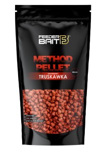 pellet FEEDER BAIT- Truskawka 4mm op. 0,8kg