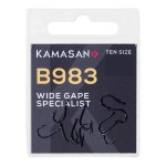 haczyki KAMASAN B983 Wide Gape Specjalist / op.10szt /  nr.12