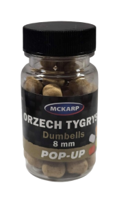 dumbels MC KARP Pop-up 8mm / op.60ml - Orzech Tygrysi