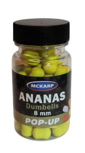 dumbels MC KARP Pop-up 8mm / op.60ml  - Ananas