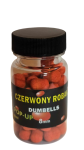 dumbels MC KARP Pop-up 8mm / op.60ml - Czerwony Robak