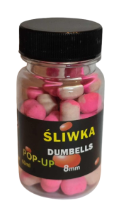 dumbels MC KARP Pop-up 8mm /op. 60ml. - Śliwka