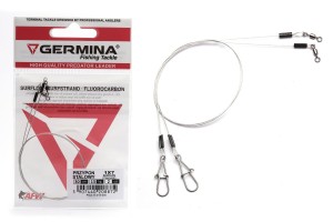 przypon stalowy GERMINA Surflon Standard 1x7 / dł.40m / 9kg / op.2szt
