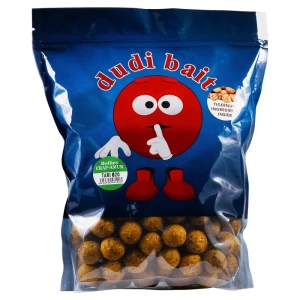 kulki proteinowe Orzech Tygrysi - Carp Amur Tari DUDI BAIT op.1kg / 20mm / wolno pracujące