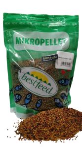 mikropellet 2mm BESTFEED op. 0,8kg  Mix smaków Rybny