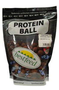 kulki proteinowe BESTFEED Protein Ball 18mm / op.800gr. Podrybiona Truskawka