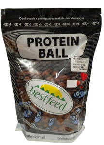 kulki proteinowe BESTFEED Protein Ball 18mm / op.800gr. Brzoskwinia