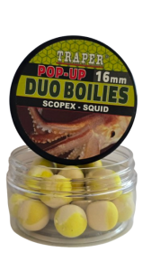 kulki pop-up TRAPER duo color 16mm/ op.40gr / Scopex-Squid