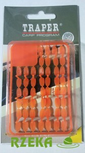 stopery do kulek i pelletu MAŁE POMARAŃCZ.-TRAPER